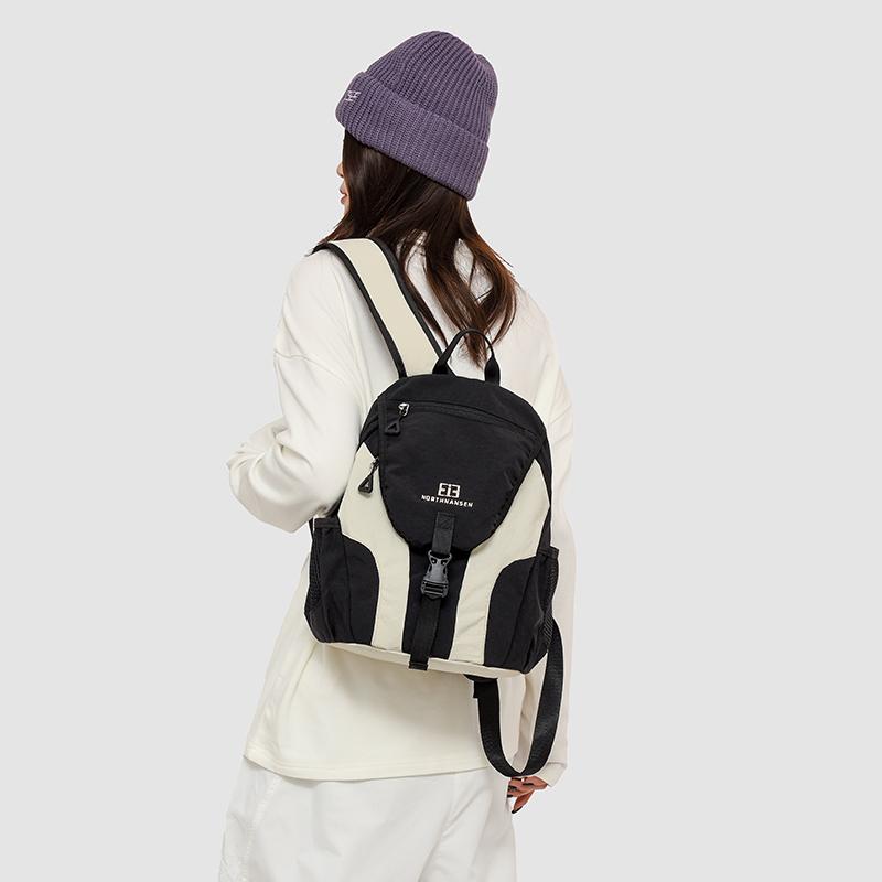 Outdoor Lightweight Travel Backpack Color Block Cycling Backpack