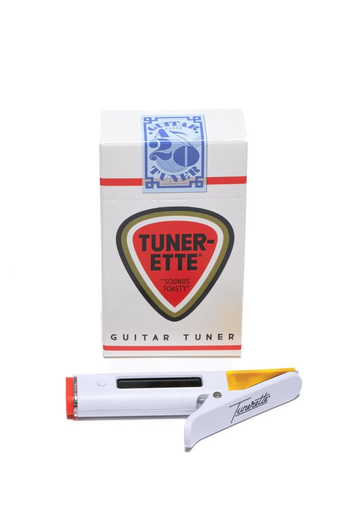 Guitar Tuner Rock Your Songs in Perfect for and Bass Plus Ukulele USB C Rechargeable and Precision Tuning with a Retro Rockstar Twist Tunerette™