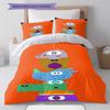 Hey Duggee Muster Bettwäsche, Steppbett Set Bettbezug Kissenbezug Zuhause Geburtstagsgeschenk (1 Bettbezug + 2 Kissenbezüge, ohne Füllung)