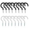 Coated Ceiling Hanger Hardware Tool Dipping Cup Hooks Kitchen Loop Peg Mug Shouldered Screws
