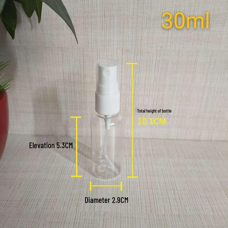 

Transparent Fine Mist Mini Spray Bottle for Alcohol, Perfume, or Face Hydration