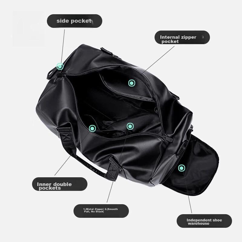 HLA Travel Bag, Handheld Luggage Bag, Fitness Bag, Sport Bag, Size XL, 39L