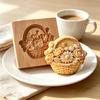 Wooden Gingerbread and Shortbread Cookie Mold Cutter