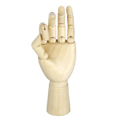18X6cm Wooden Artist Right Hand Gift Art Alternatives SKETCH Flexible Decoracao