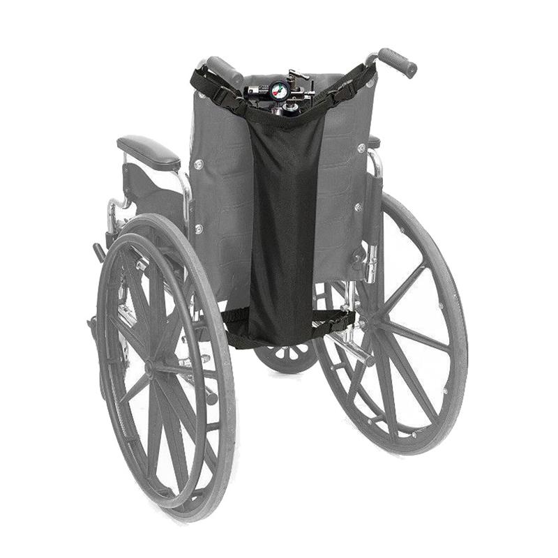 Oxygen Tank Holder For Wheelchair Portable Medical Cylinder Backpack For Travel Carrier Accessories Bag For Walker Rollator