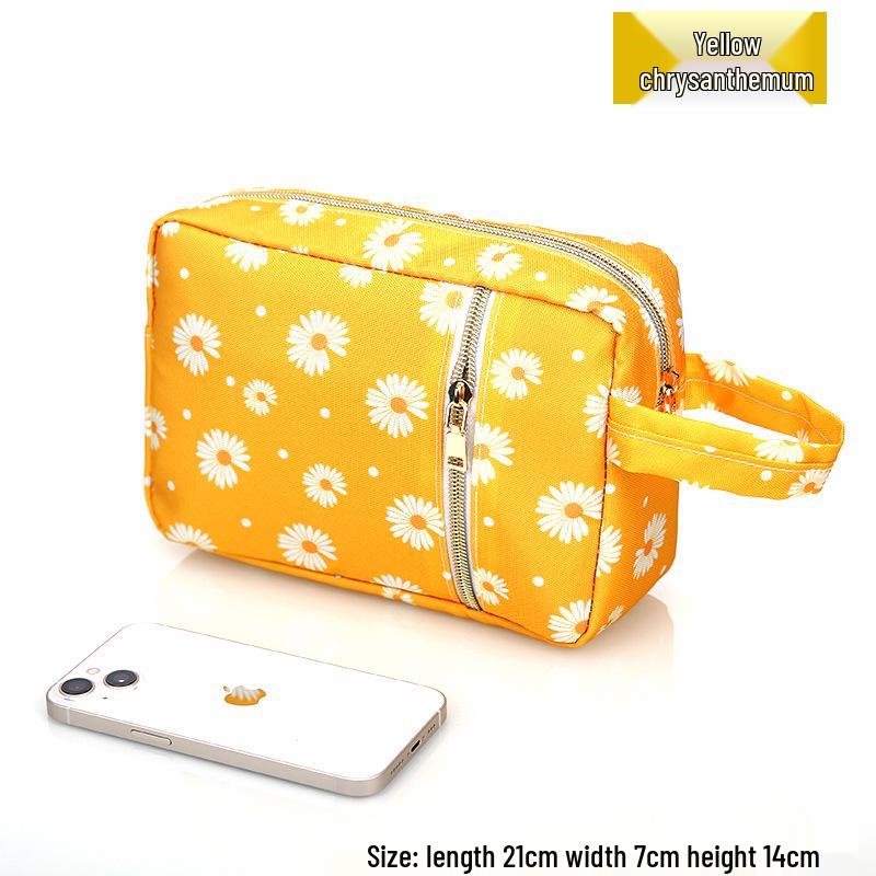 Stilvolle Damen Kleine Wasserdichte Oxford Reise-Toilettenartikel- und Kosmetik-Aufbewahrungstasche