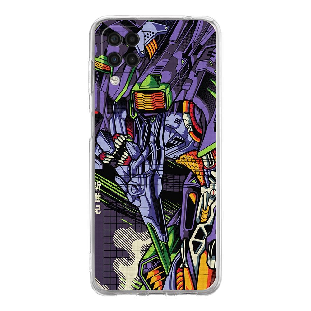 

Neon Genesis Evangelion Прозрачный чехол для телефона Samsung Galaxy A51 A71 A21S A12 A11 A31 A41 A52S A32 A01 A03S A13 A22 5G Мягкий чехол Samsung A22 5G