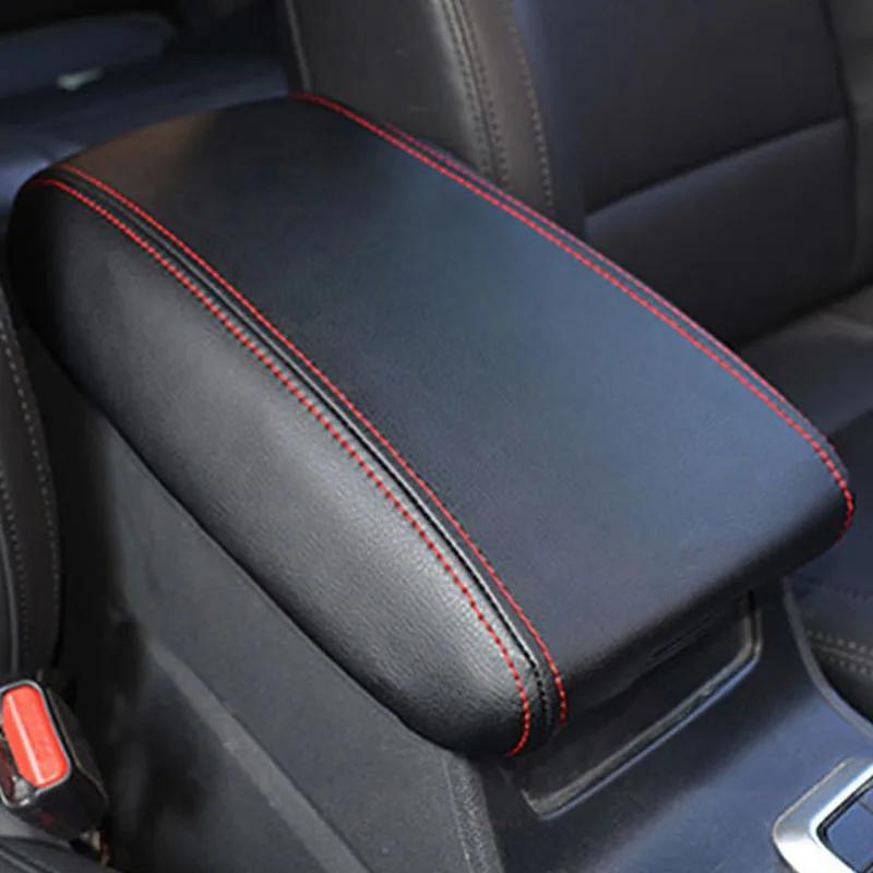 for Hyundai Tucson 2015-2018 Car Interior Accessories Car Central Armrest Box Cover Protective Pu Leather Cover