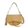 Women's French Style Personalized Woven Pattern Embossed Armpit Bag with Elegant Temperament, Commuting Style Shoulder Bag