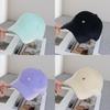Spring Letter Embroidered Cotton Baseball Cap With Sun Protection For Casual Wear