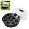 Plant Germination Tray Kit 13 Independent Cells Plant Starter Tray for Vegetable Flower Indoor Gardening
