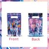 Blue KPOP Demon Hunter Girl Group Party Decor: Plates, Cups & Flags
