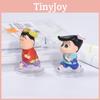Cute Crayon Shin-chan Series Blind Box Figurines Adorable School Theme Pvc Toys
