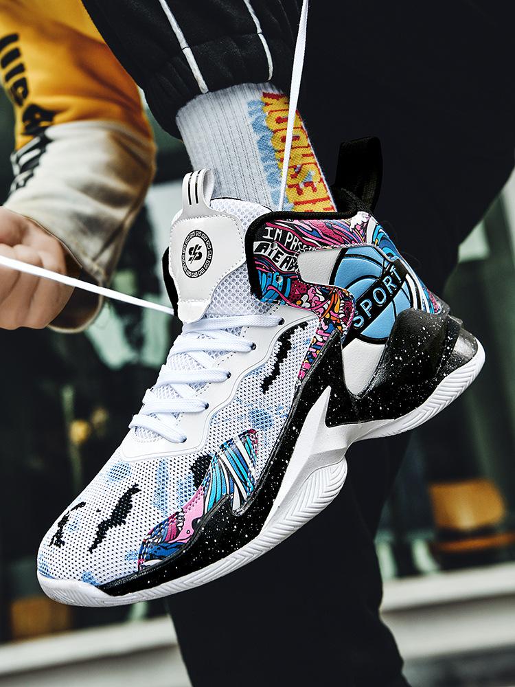 22 new basketball shoes summer sports shoes student sports shoes casual net shoes Kobe boots 36