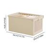Faltbare Aufbewahrungsbehälter für Kleidung Große Kapazität Organizer-Box für Bettbezüge, Bettlaken, Schrank, Zuhause, Schlafzimmer, Kleiderschrank-Organisation