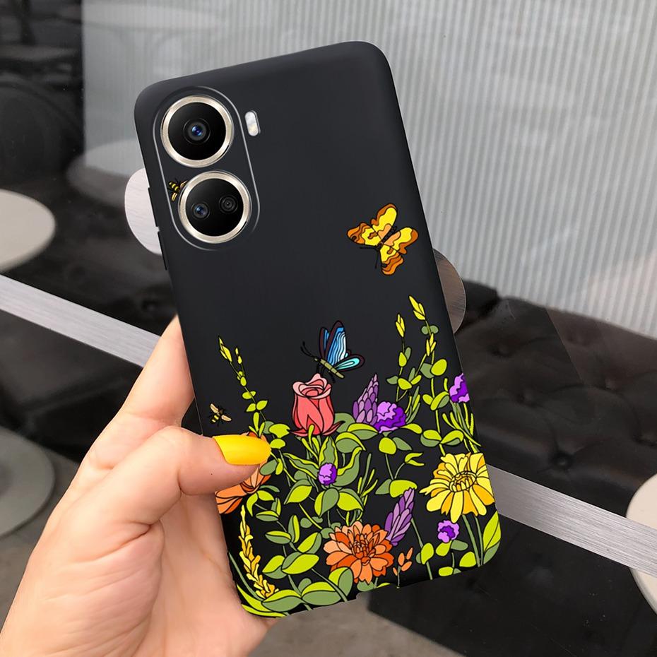 Für Huawei Nova 10 SE 2022 Süßes Druckmuster Handyhülle Weiche Silikon-Rückseite Für Huawei Nova 10 Pro Nova10 10Pro Hüllen Bumper