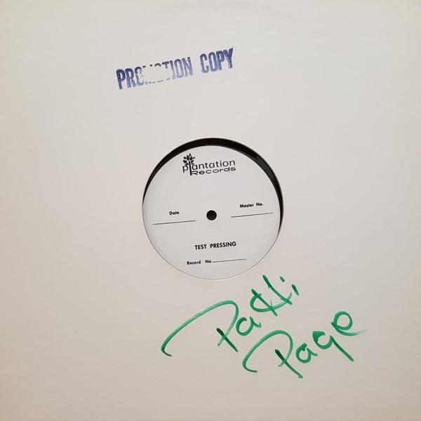 

LP Record PATTI PAGE Aces PLP548 Plantation Reco Non Japan World Music Used