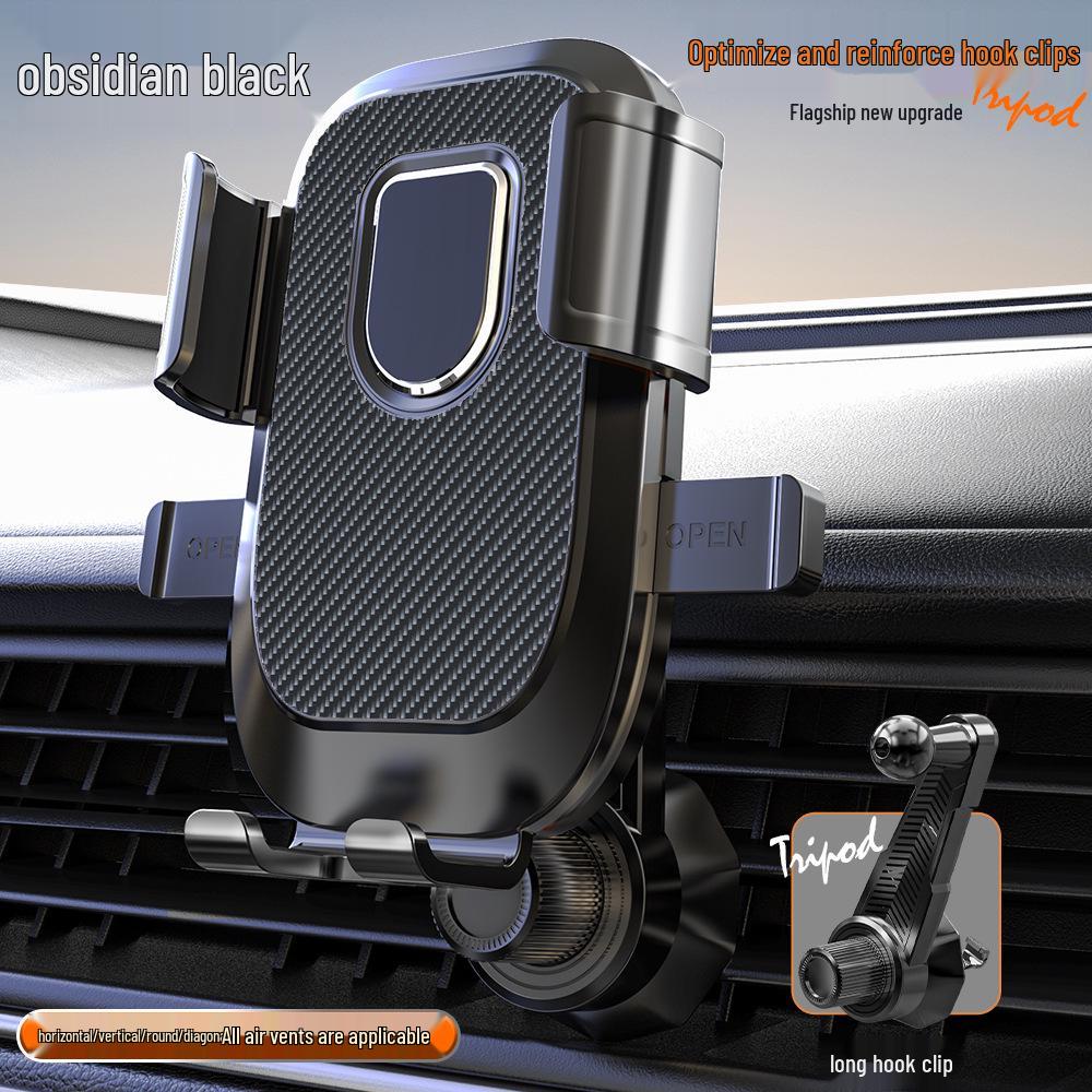 Universal Car Phone Holder: Air Vent Mount for Horizontal Screens