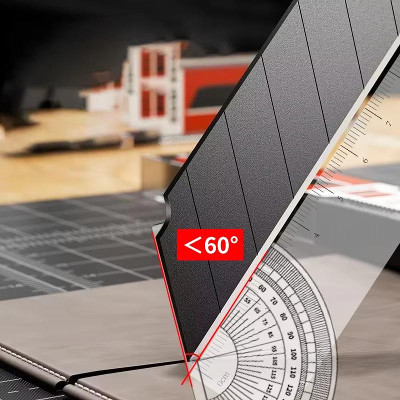 10//30/50 KS Vyměnitelný Nůž 18mm Kovový Pro Domácnost Školní Potřeby Umění Řemesla Papírová Krabice Řezací Utility Nůž Čepel