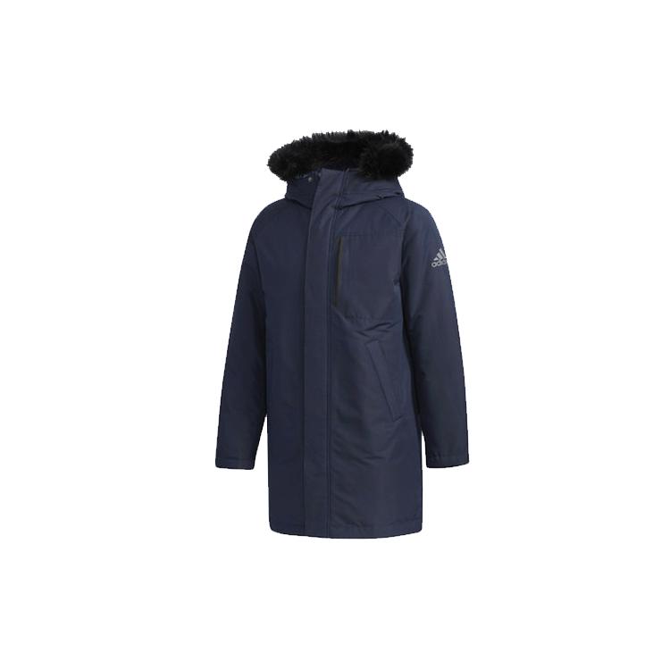 Мужские пуховики Adidas Legend Ink Съемный капюшон Умеренный Другое EH3974 XL