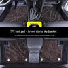 Custom-Fit Eco-Friendly TPE Car Floor Mats for Peugeot Series - Wear-Resistant & Waterproof