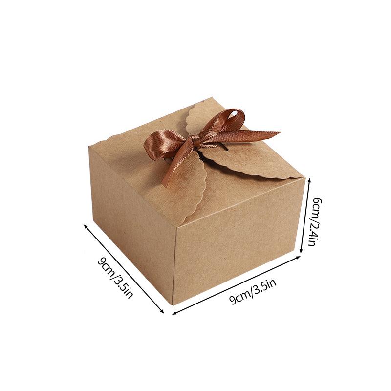 Gift Boxes Cardboard Box Kraft Paper Gift Box Candy Cookie Chocolate Dessert Present Packaging Box Cajas Para Regalo