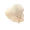 Big brim face covering fisherman hat for wome summer Korean version versatile travel sun hat sun protection grass woven sun hat breathable