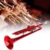 Brass Trumpet Music Wind Instrument with Assistant Tools Set (Red)