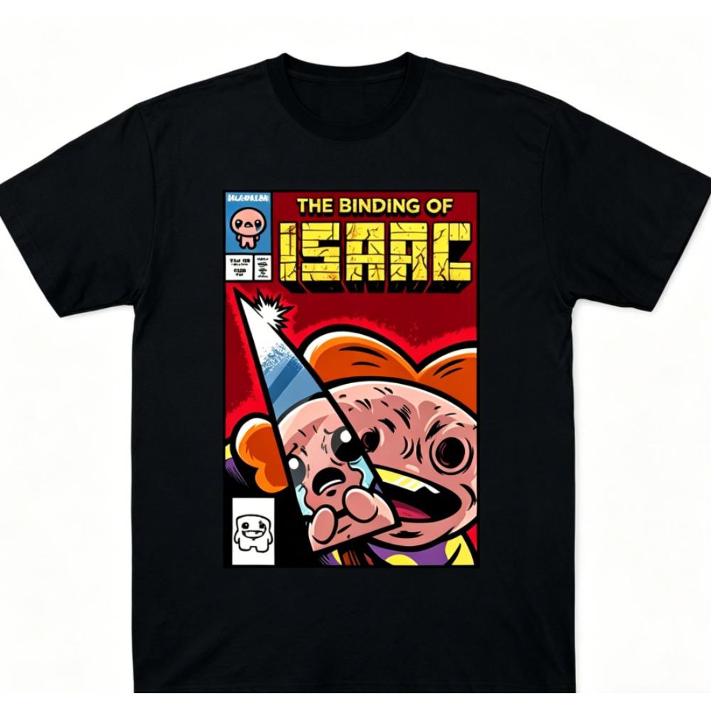 The Binding of Isaac Miłośnik Anime Indie Koszulka Ubranie na cały rok osobowość Ubrania Duże Rozmiary Unisex Nowy Model Dla Par wysoka jakość miękka