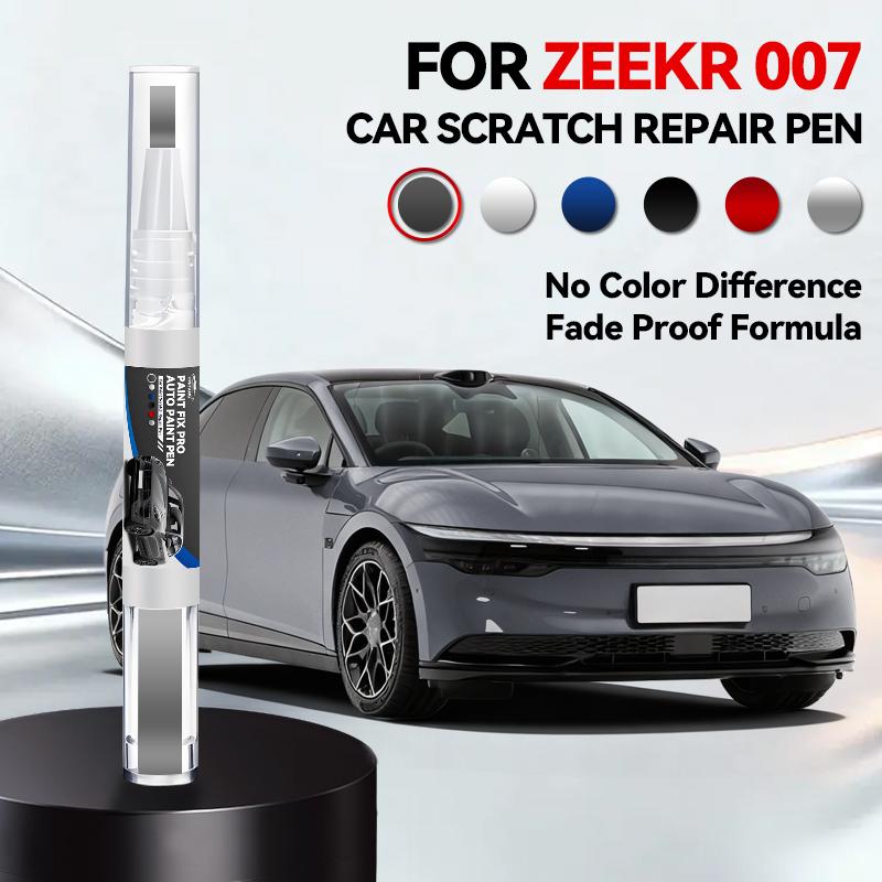 

For ZEEKR 007 Car Paint Repair Pen Touch Up Scratch Remover DIY Auto Accessories Black 110 White 116 Blue G85 Silver Purple Grey