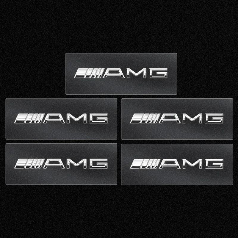 Car Logo Body Side Fender Door Window Trunk Decals Stickers Exterior Deco For Mercedes Benz AMG W204 W211 W212 W166 W117 W176