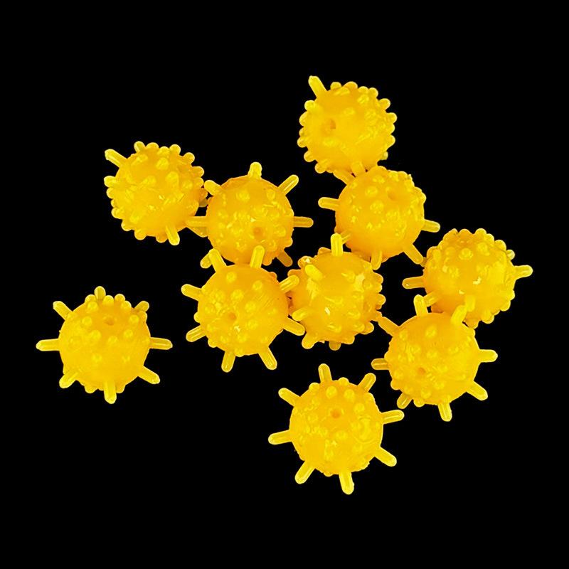 Corn Flavor Floating Ball Tpr Material Small Mine Stinger Ball Floating Ball Luya Soft Bait Bulk Kg 15mm/1.0g [500g 0.5kg contains about 500 pieces]