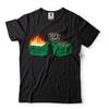 Funny T Shirts Dumpster Fire 2020 Vs 2021 Humor Shirts Funny Casual Shirts