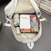 Schoolbag simple schoolbag male and female college students high school students large capacity backpack college style new Korean version couple 