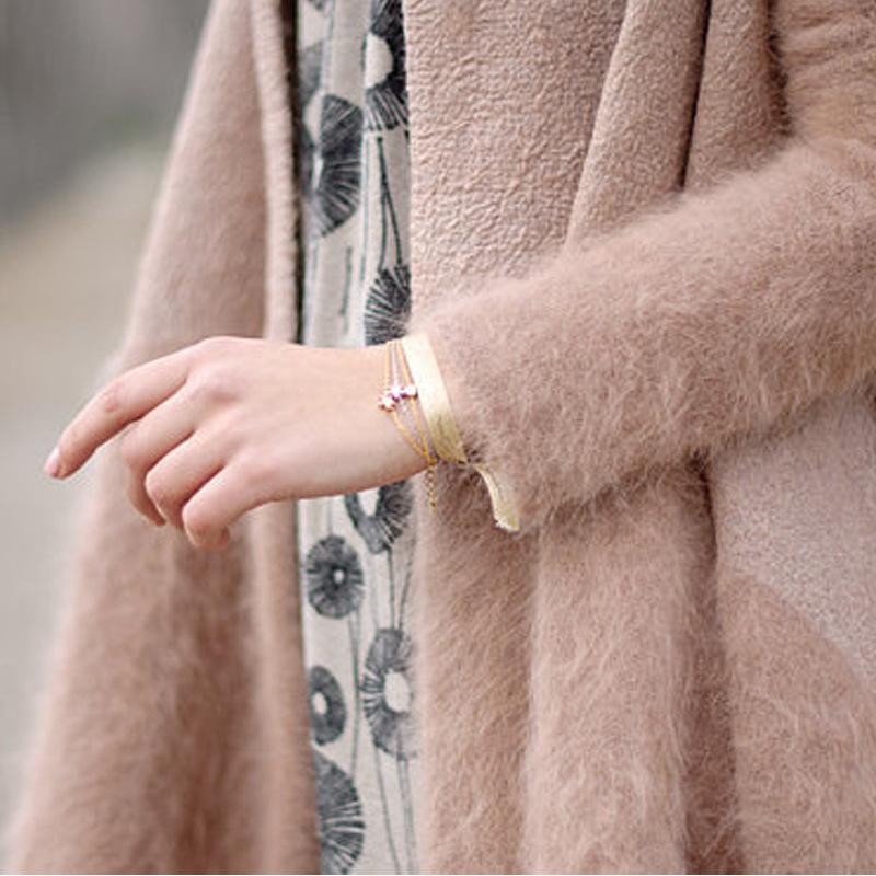 eBay European and American Fashion Creativity, Five-pointed Star Peach Heart Bracelet, Simple Women's Bracelet, Star Hand