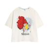 The Little Mermaid Womens/Ladies Ariel & Flounder Short-Sleeved Long Pyjama Set