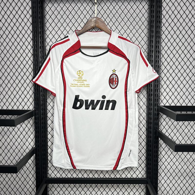 Vintage jersey Manchester City Paris Neymar Dotte AC number Kaka Santos Inter Milan jersey Thai version top