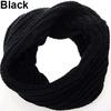 Modischer Unisex Winter Warmer Unendlichkeitskreis Zopfmuster Rollkragen Langer Schal Schal