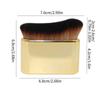Sminkborste för kroppsstiftelseborste Sminkborste för solbränna Sunless Tanner Makeupborstar Självbrunande mousse