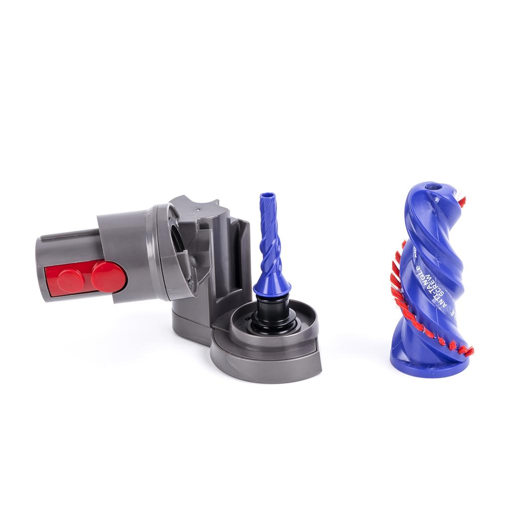 Vacuum Cleaner Dust Brush, New Anti Winding Digital Ultra-thin Spiral Head for Dyson V10 Slim/V12 Slim/SV18/SV20