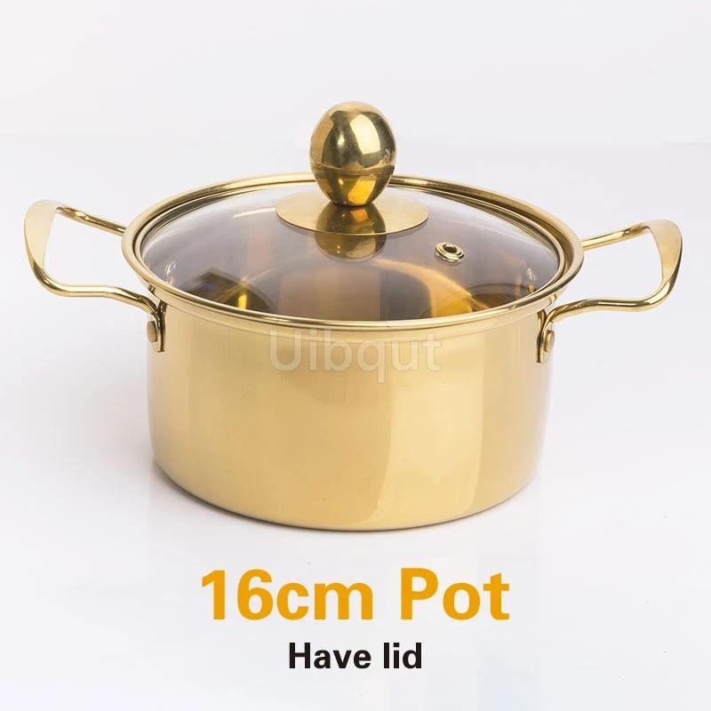 Small Hot Pot Special pot for induction cooker Self- hotpot Single person mini One person pot Commercial soup pots