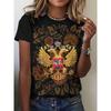 Mode Dames Geprint Top Casual Los Kortmouwig T-shirt Dagelijks Comfort T-shirts Dames