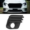 Front Bumper Fog Lamp Bezel Cover Water Resistant Glossy Black Protective Fog Light Bezel Trim for Forester SK Facelift 2021 to 2024 Right: 57731SJ540