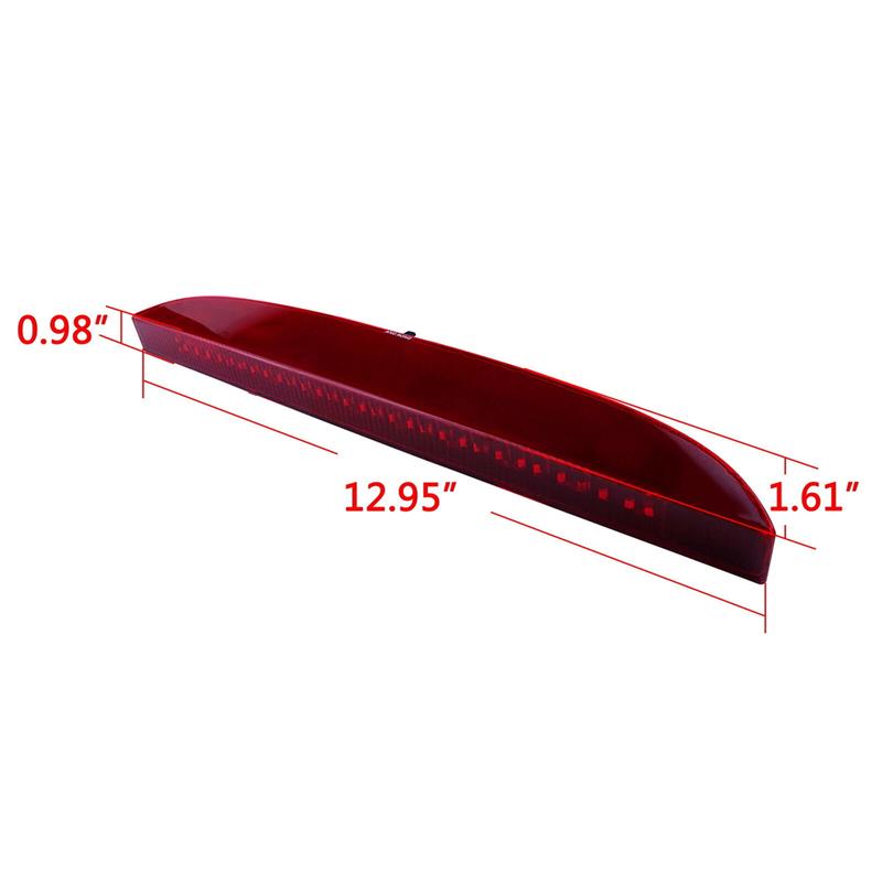 LED Third Brake Light Rear High Mounted Brake Light 7700410753 For Renault For Clio II For Mk III Hatchback / Box