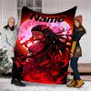 Personalized Custom Name Blanket - Demon Slayer Nezuko Print Design,Blanket for Sofa,Bed,Travel,Camping - Soft and Warm, Great Gift