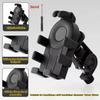 Motorcycle Phone Mount Holder Motorcycle Cellphone Mount, Bike Phone Handlebar Clamp for 4.7-7inch Phone