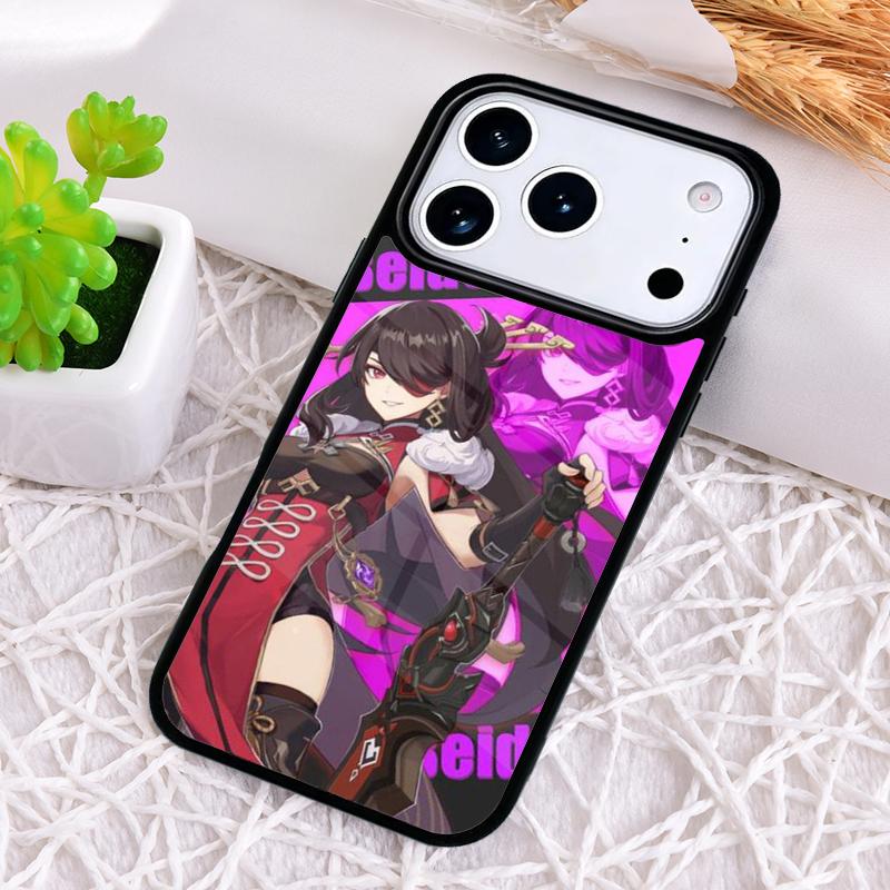 

Genshin Impact Beidou Phone Case for iPhone 17 Air 16 15 11 12 14 13 Pro Max Shockproof Cover iPhone17