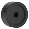 32x13mm Volume Control Knob Black Frosted Solid Aluminum Knob for 6mm Potentiometer Knob