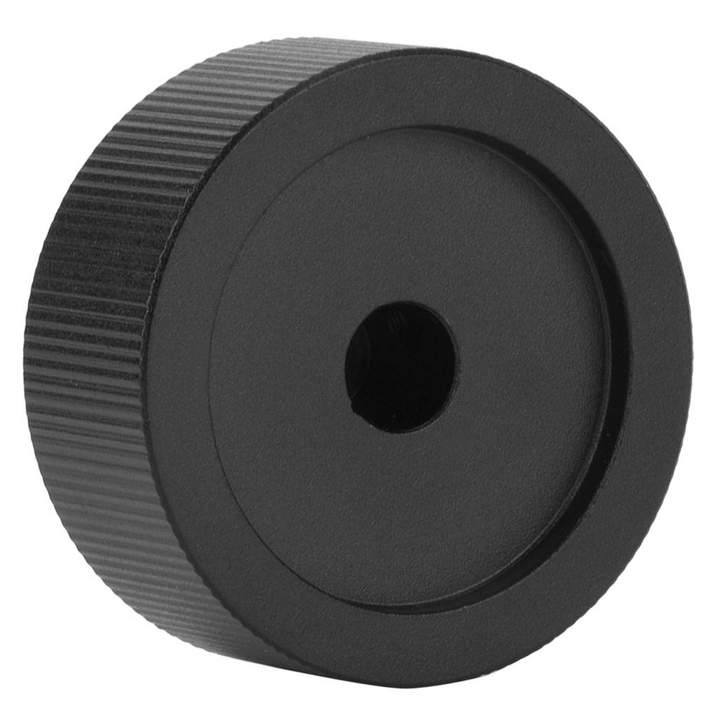 32x13mm Volume Control Knob Black Frosted Solid Aluminum Knob for 6mm Potentiometer Knob