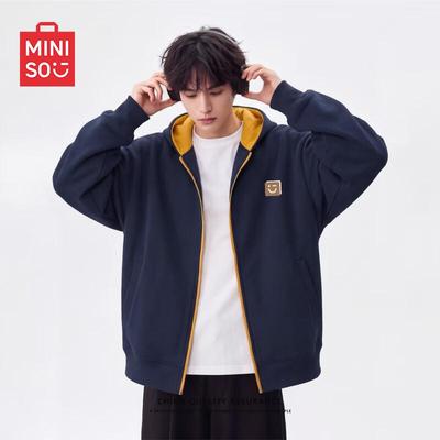 Youth Hooded Zip-Up Cardigan Sweatshirt